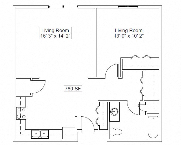 4600 S Washington Street 1-2 Beds Apartment for Rent - Photo Gallery 6